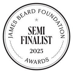 James Beard Foundation 2025 semifinalist seal